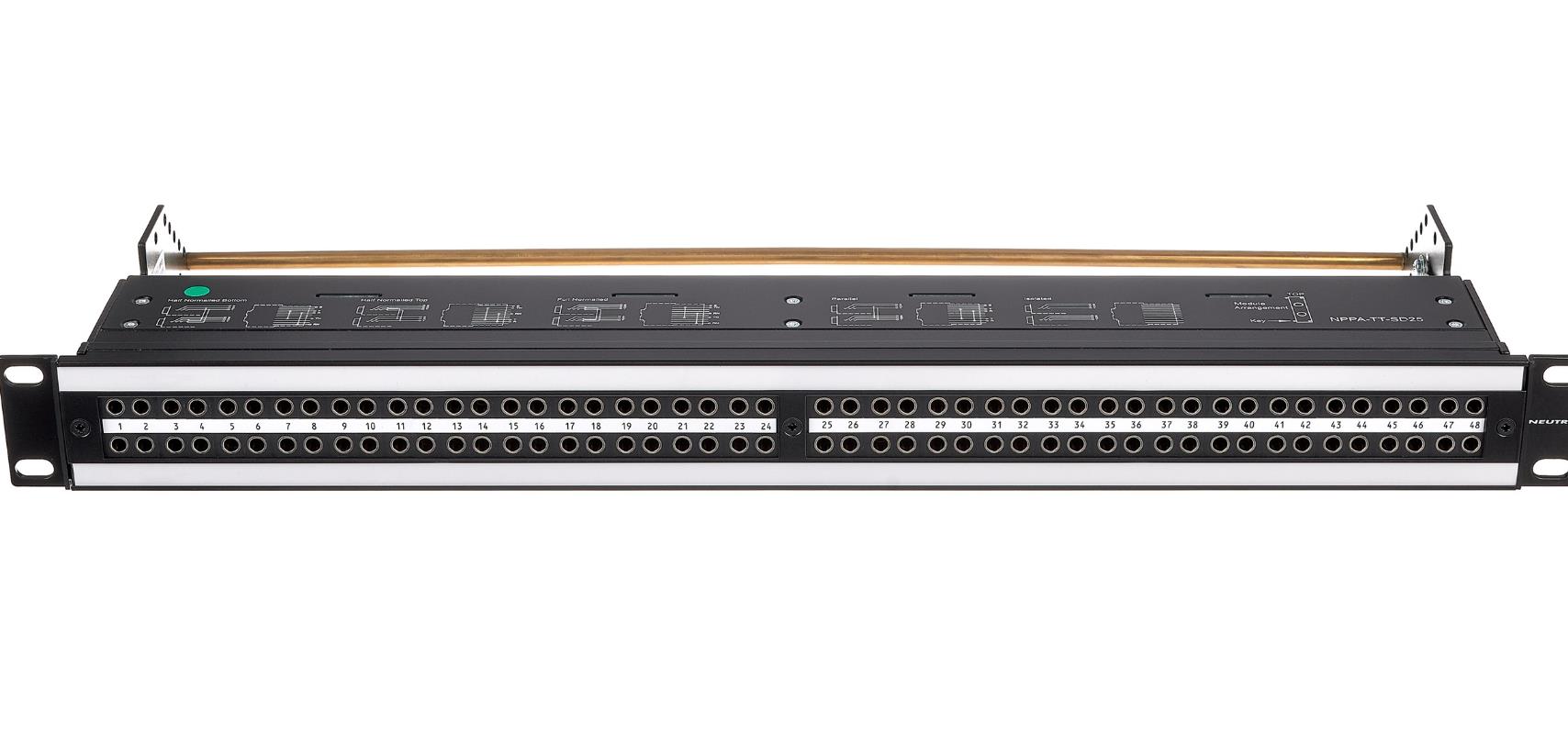 Neutrik NPPA-TT-SD25 跳線盤