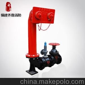 福建齊魯消防批發(fā)SQB100-1.6墻壁式消防水泵接合器圖片
