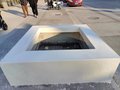 宿州真石丽泰科石树池圆形造型 现浇坐凳高分子材料源头直销