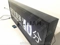 LED户外防水显示屏/倒计时看板/白色字体/计时计数/生产管理看板