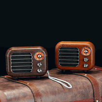 复古实木收音机  收音机蓝牙音箱二合一 无线蓝牙音箱