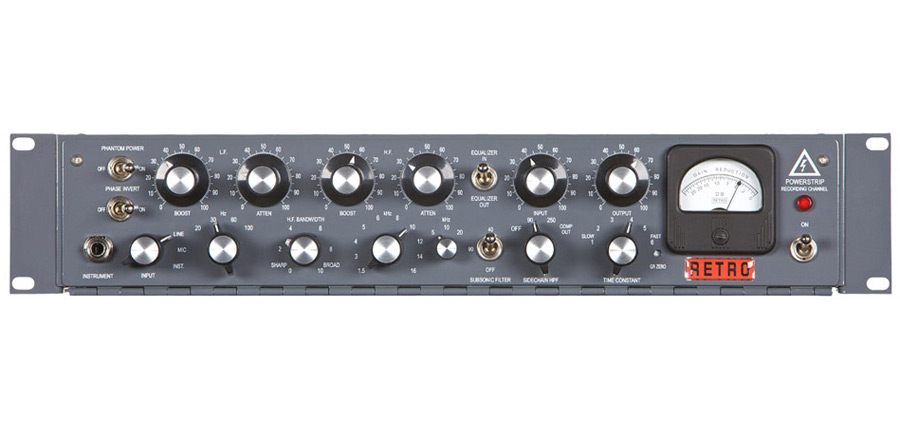 Retro Instruments Powerstrip Recording Channel 錄音通道條
