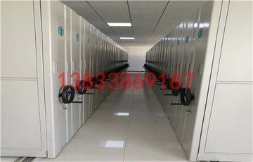 金華手搖櫥式全封閉移動(dòng)密集架鏈輪