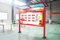 文化展示栏 带滑轮报栏