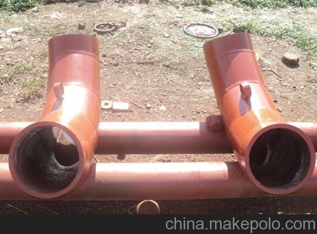 襯里陶瓷復(fù)合大小頭 除灰陶瓷鋼管 高鋁陶瓷耐磨管道圖片