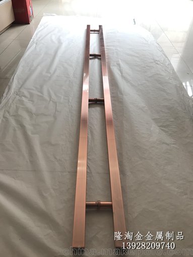佛山304金屬玻璃門拉手價格 酒店不銹鋼拉手更是時尚魅力誘惑圖片