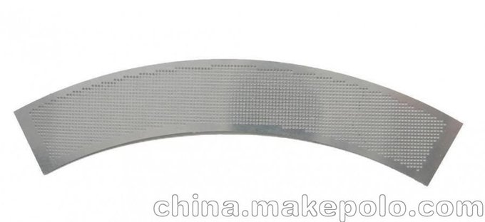 專業(yè)生產(chǎn)喇叭網(wǎng) 鍍金電子沖壓件 手機喇叭網(wǎng)加工定制圖片