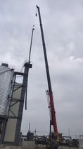 工業(yè)物料卷板倉吊裝施工