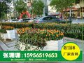PVC微发泡花箱 户外组合花槽 道路隔断花箱