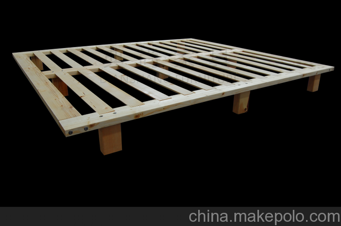 廠家供應(yīng)實(shí)木床架 松木可拆裝排骨架 折疊床 兒童床 歐式實(shí)木家具圖片