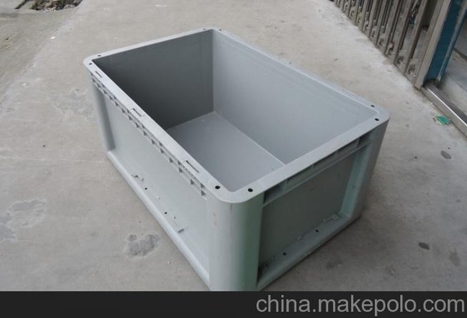廠家供應600*400*340HDPE塑料物流箱圖片