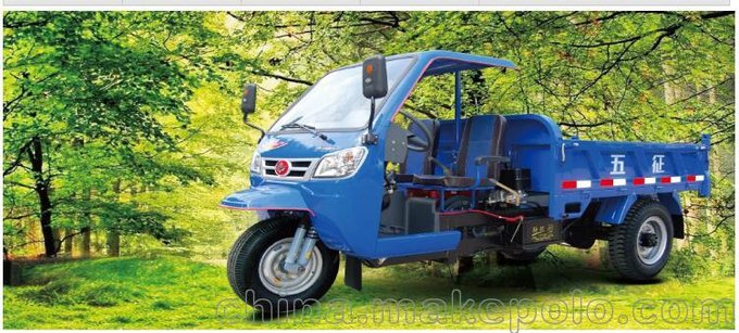 五征 神州虎半封閉自卸車 十檔油剎后橋 三輪汽車包郵圖片