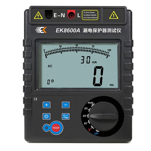 儀凱EK8600A/8600B漏電保護(hù)器測試儀圖片