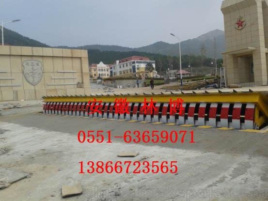 淮南路障安裝 淮南車阻器銷售 淮南破胎路障設備圖片
