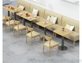 宝安餐厅桌椅，茶餐厅桌椅，饭店快餐桌椅定做批发厂家