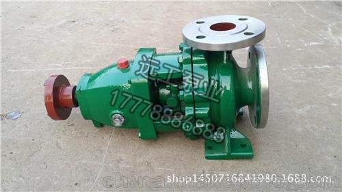 IH型單級(jí)離心化工泵 IH100-65-315A耐腐蝕泵不銹鋼離心泵圖片