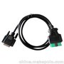 OBDII(J1962) 16P M TO DB15P M CABLE L=1000MM