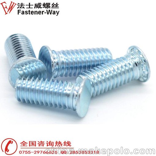 FHS-032-8 圓頭壓鉚螺釘，SUS304，PEM標(biāo)準(zhǔn)，廠(chǎng)家現(xiàn)貨圖片