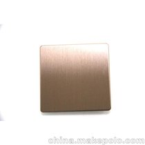 供应不锈钢拉丝仿古铜色板，可定制各种颜色拉丝不锈钢彩色板