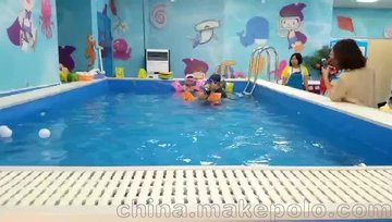 星力儿童水上乐园水育深水池亲子培训课程 儿童游泳培训