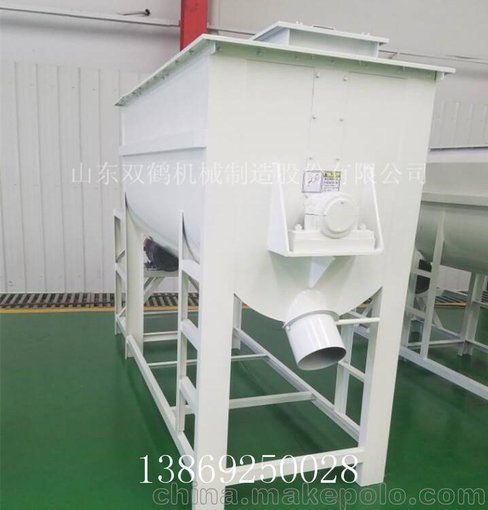 飼料混合機 豬飼料臥式攪拌機 混合度高 無(wú)偏析 可搭配粉碎機圖片