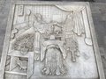 石雕浮雕厂家 青石门神浮雕壁画 大理石浮雕定制