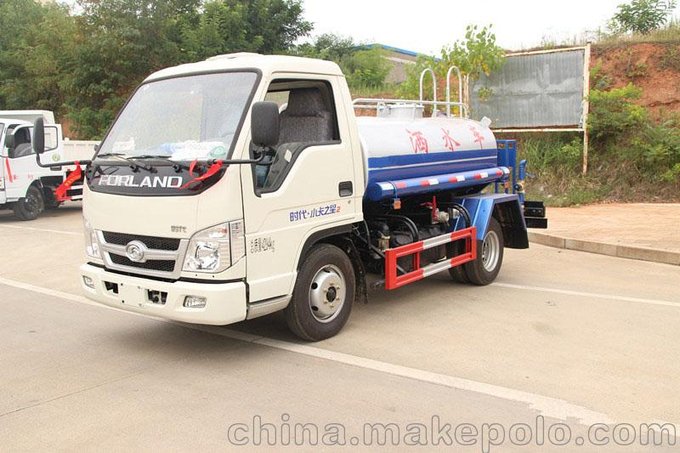 杭州市福田小卡2噸多功能灑水車價(jià)格圖片