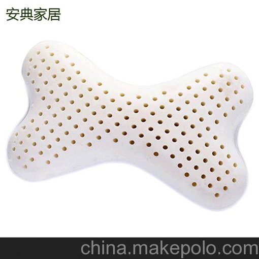 供應(yīng)天然乳膠骨頭枕汽車頸枕環(huán)?？空砣槟z骨頭靠枕圖片
