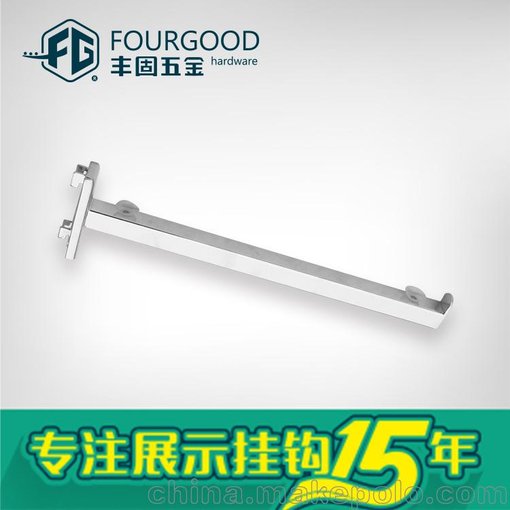 電鍍支架工廠直供 卡雙排18方管支架層板托 美觀耐用圖片