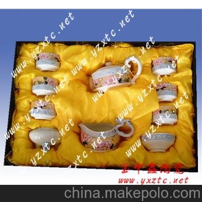 玲瓏瓷茶具手工陶瓷茶具青花瓷茶具圖片