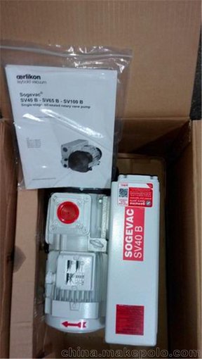 sogevac sv40b  真空泵  油式旋片  德國萊寶品牌圖片