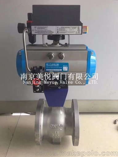 氣動蝶閥高溫法蘭常開蝶閥圖片