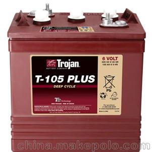 Trojan原裝T-105Plus美國進口電池