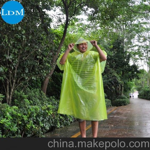 特價一次性雨衣漂流雨衣PE一次性雨衣 廠家直批圖片