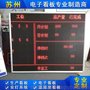 RS485通讯屏以太网协议产线计数电子看板 生产线LED显示屏