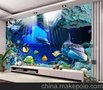 3D背景墙客厅瓷砖 高温微晶 3D地板画卫浴瓷砖海洋世界系列