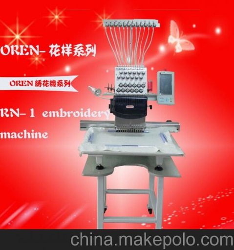 奧玲牌 電腦花樣機(jī) rnoo1，生產(chǎn)廠附加電子夾線器整機(jī)保修一年圖片