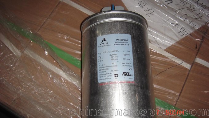 EPCOS一級代理MKK440-D-12.5無功補(bǔ)償電容器圖片