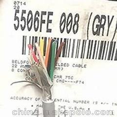 Belden百通線纜5506FE安防音響讀卡器線纜多股絞合無氧銅導體圖片