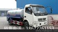 四川万县厂家直销东风5方洒水车，碳钢罐体，7.00-16钢丝胎，