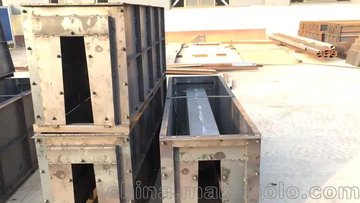 流水槽模具 厂家拍摄流水槽钢模具视频 不怕到场检查