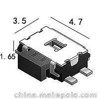 TTS-1114S3.5mm*4.7mm*1.7mm