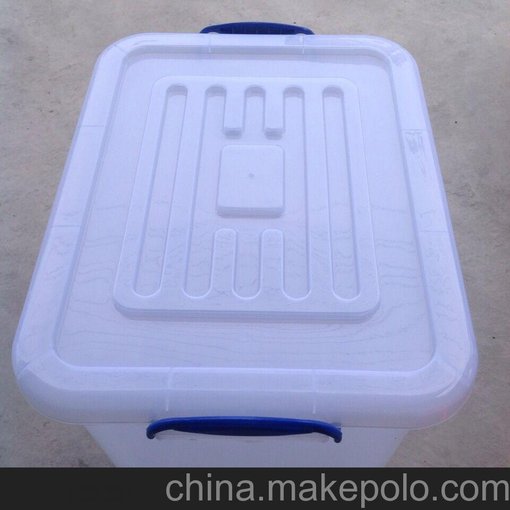 65L塑料儲物箱 帶蓋整理箱 供應(yīng)東莞深圳惠州圖片