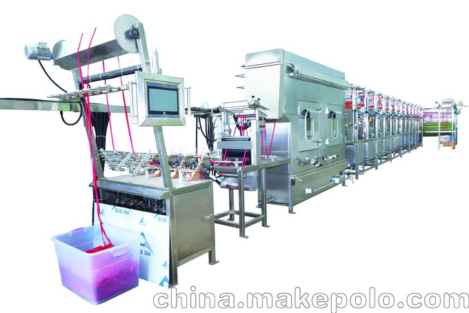東莞連續式松緊帶染色機 滌綸高溫染整設備  堅華染色機廠(chǎng)家圖片