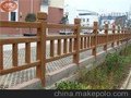 供应全国优质仿木护栏模具 河道栏杆 仿木树桩 水泥栏杆