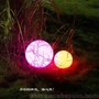 海粒子发光球七彩小夜灯太阳能led灯发光玩具批发