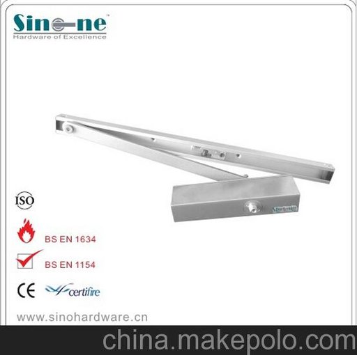 SINONE滑軌隱藏防火門重型閉門器開門器液壓緩沖功能力度可調(diào)圖片