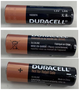 DURACELL金霸王中国MN1500, LR6，5号工业配套电池