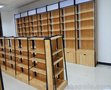 天津精品超市进口商品新款钢木结合货架便利店精品展示架批发