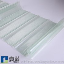 壹诺玻璃钢厂家直销透明采光瓦耐腐蚀耐高温frp瓦楞板JL860